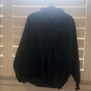 Eddie Bauer pull over rain coat
